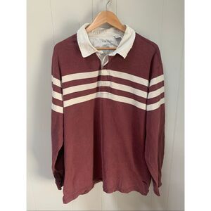 Izod heavyweight cotton rugby shirt size XL